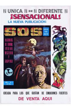 Cubierta de SOS MODELO 2. POSTER PROMOCIONAL 30x44 cm. Valenciana 1980. DE KIOSCO
