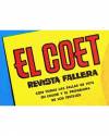 Muestra 4 de EL COET. REVISTA FALLERA. POSTER PROMOCIONAL 375x54 cm. Valenciana 1974. DE KIOSCO