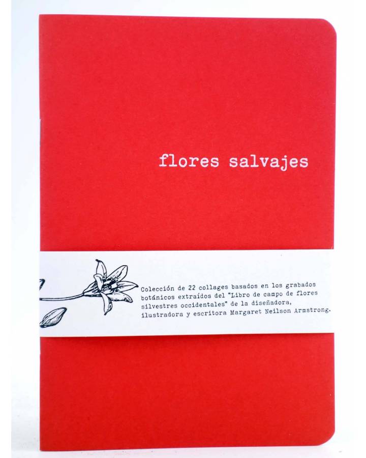 Cubierta de AZ 1. FLORES SALVAJES. COLECCIÓN DE COLLAGES (Vvaa) Udon Press 2024