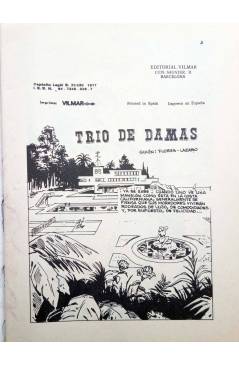 Muestra 1 de ANTIFAZ. PARA ADULTOS 6. TRÍO DE DAMAS (Flores-Lázaro / Félez) Vilmar 1977. PARA ADULTOS