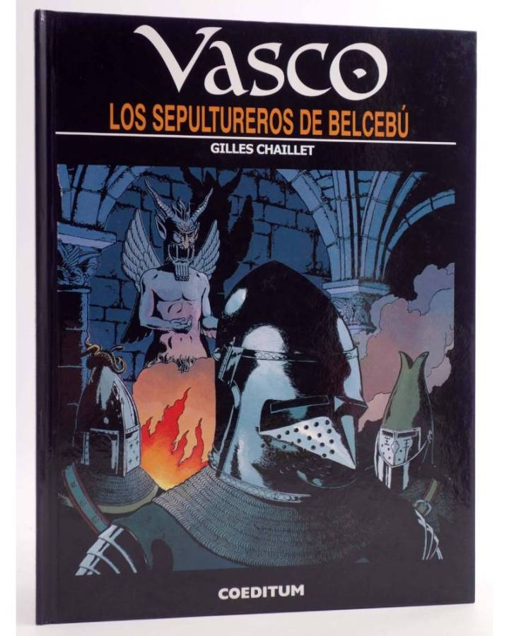 Cubierta de VASCO 13. Los Sepultureros de Belcebú (Gilles Chaillet) Coeditum 2017