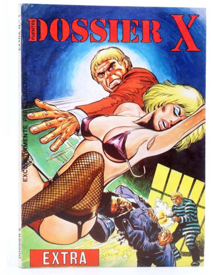 Cubierta de DOSSIER X EXTRA 1. J. Fuentes 1984