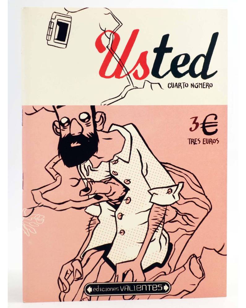 USTED 4 (Esteban Hernández) Valientes, 2007. CÓMIC - Underground - Libros  Fugitivos