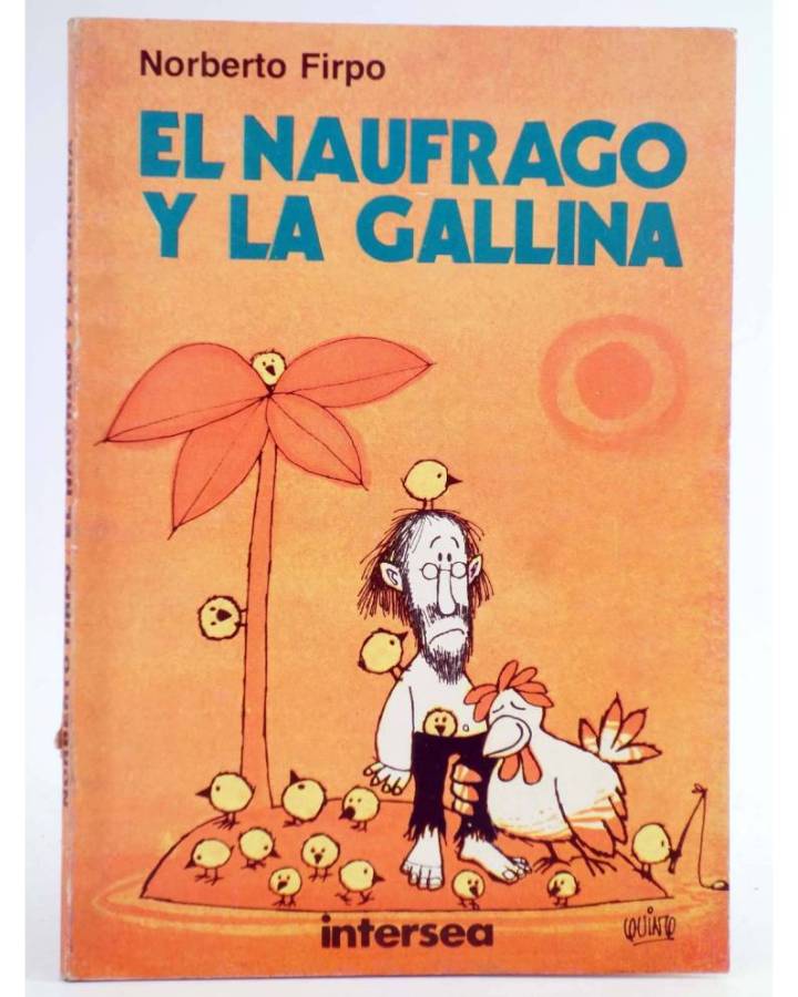 Cubierta de EL NAÚFRAGO Y LA GALLINA (Norberto Firpo) Intersea 1975