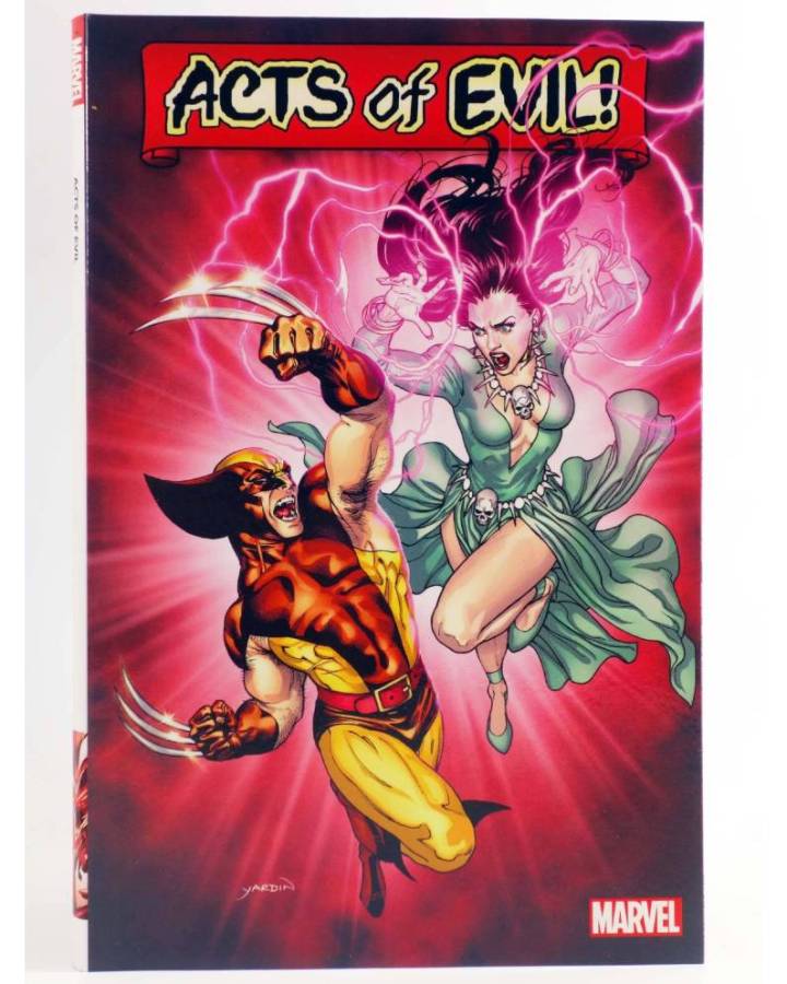 Cubierta de ACTS OF EVIL TPB (Vvaa) Marvel 2020. EN INGLÉS