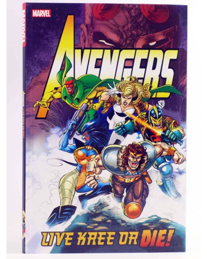 Cubierta de AVENGERS LIVE KREE OR DIE TPB (Vvaa) Marvel 2020. EN INGLÉS