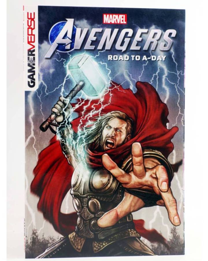 Cubierta de AVENGERS ROAD TO A-DAY TPB (Jim Zub) Marvel 2020. EN INGLÉS