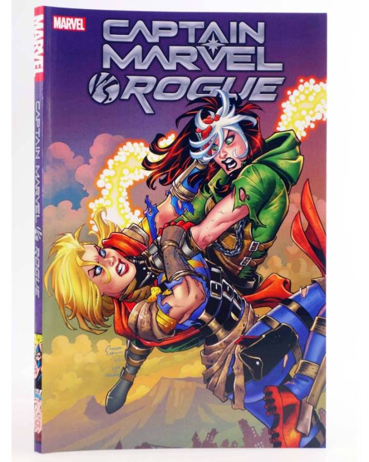 Cubierta de CAPTAIN MARVEL VS. ROGUE TPB (Vvaa) Marvel 2020. EN INGLÉS