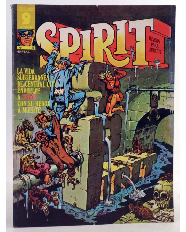 Cubierta de SPIRIT 3 (Will Eisner Y Otros) Garbo 1975