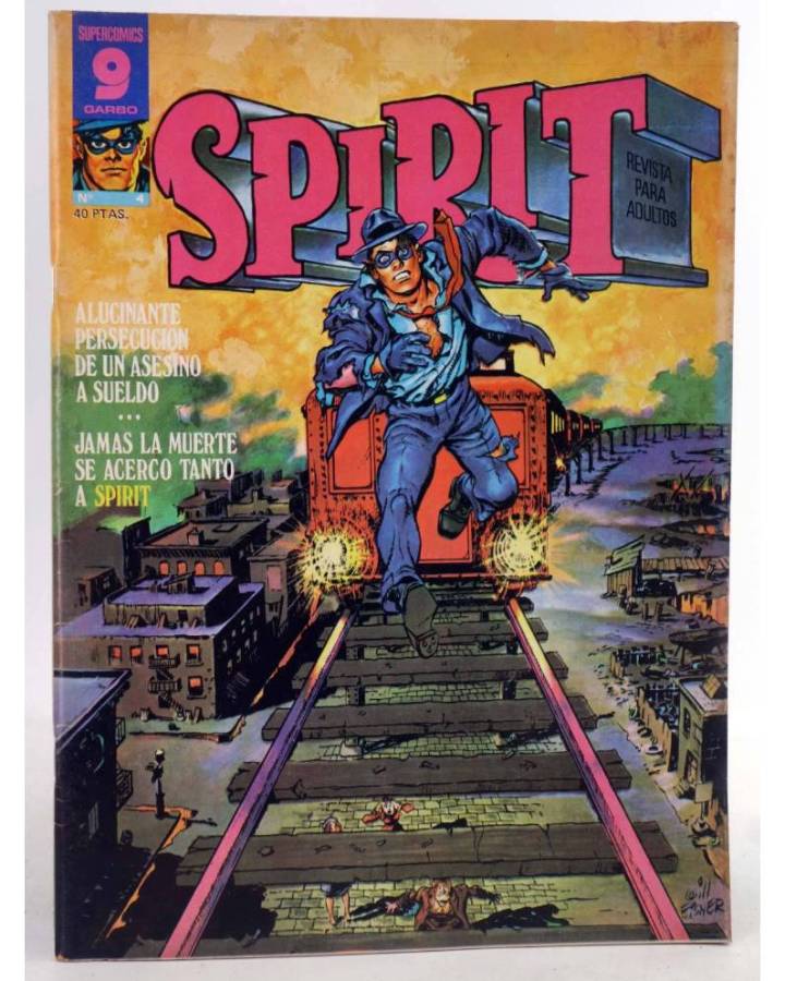 Cubierta de SPIRIT 4 (Will Eisner Y Otros) Garbo 1975