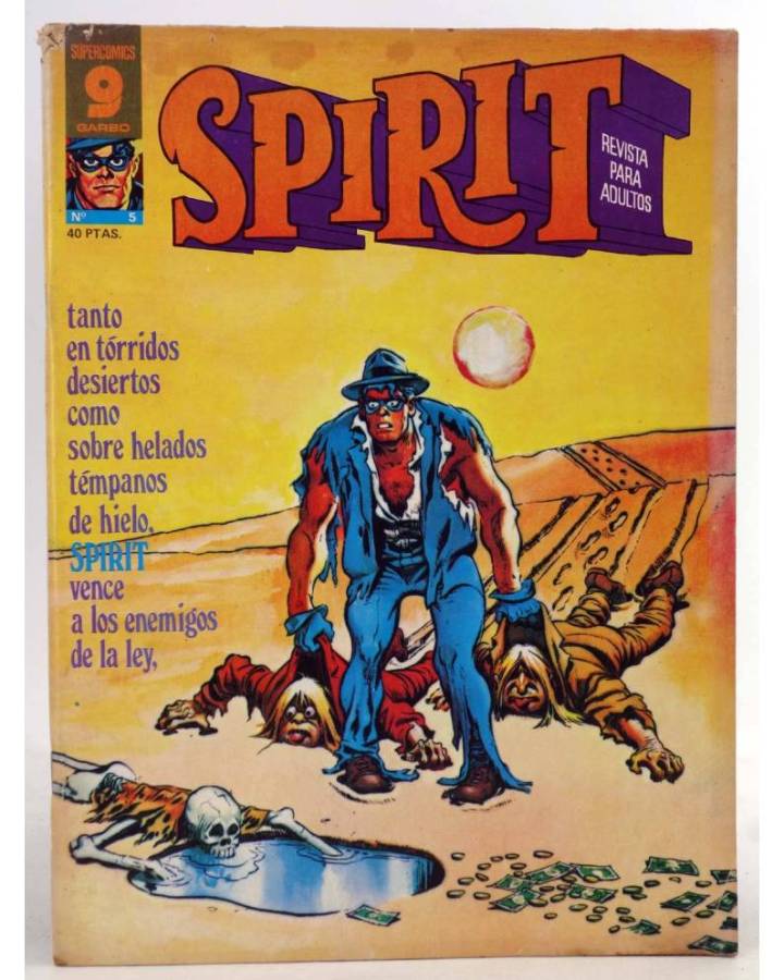 Cubierta de SPIRIT 5 (Will Eisner Y Otros) Garbo 1975