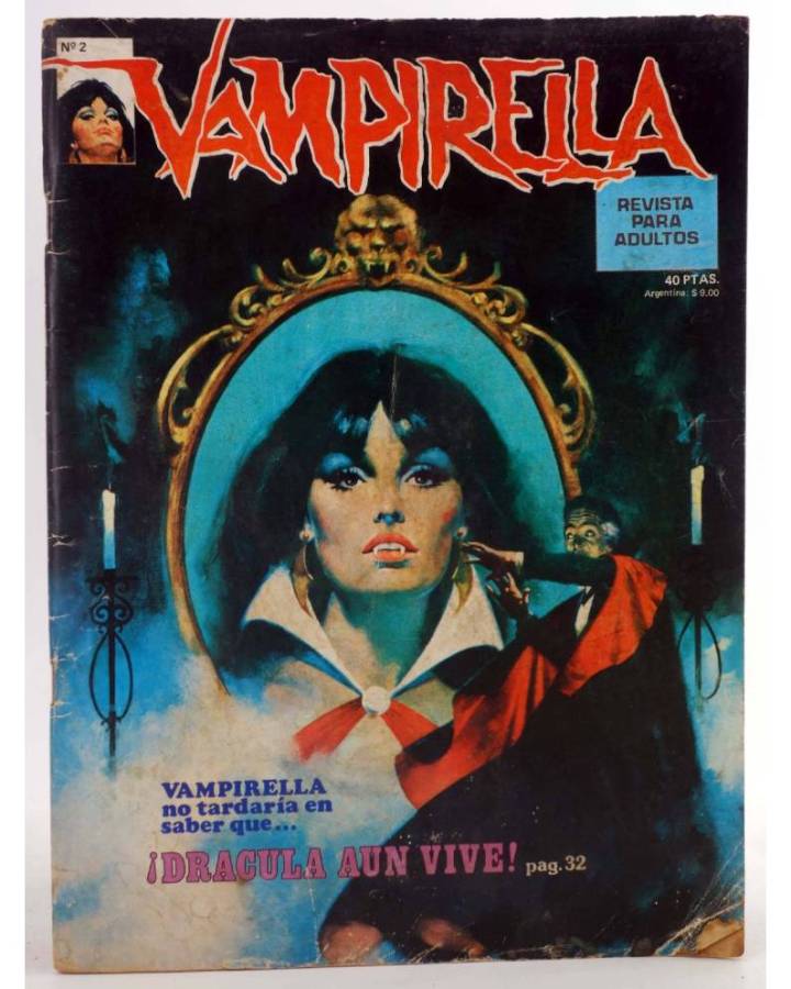 Cubierta de VAMPIRELLA 2 (Vvaa) Garbo 1975