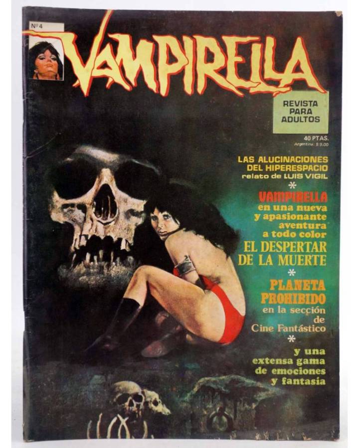 Cubierta de VAMPIRELLA 4 (Vvaa) Garbo 1975