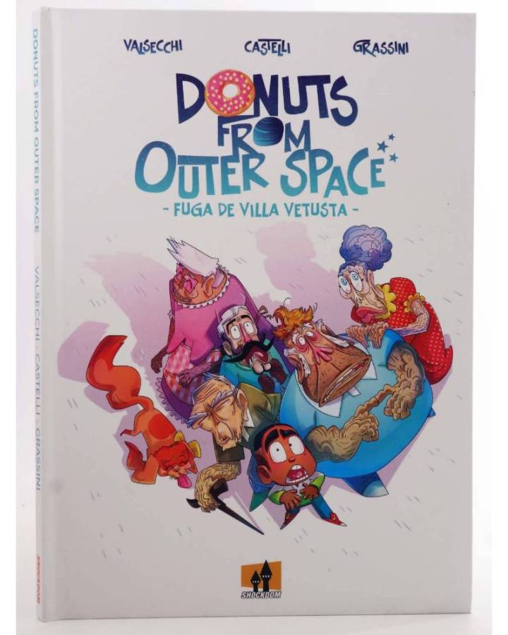 Cubierta de DONUTS FROM OUTER SPACE (Valsecchi / Castelli / Grassini) Shockdom 2023