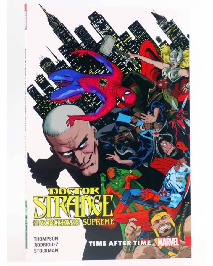 Cubierta de DOCTOR STRANGE AND THE SORCERERS SUPREME 2. TIME AFTER TIME TPB (Robbie Thompson / Javier Rodriguez / Nathan