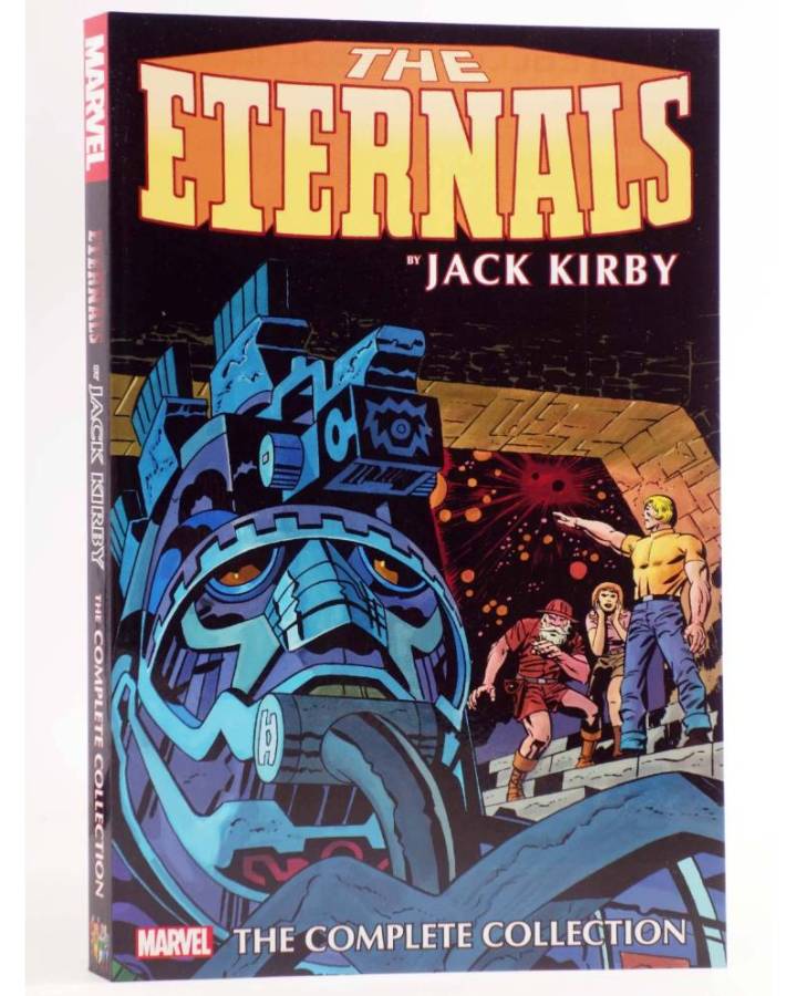 Cubierta de THE ETERNALS THE COMPLETE COLLECTION TPB (Jack Kirby) Marvel 2020. EN INGLÉS