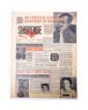 Cubierta de SUSPENSE. CRÓNICA DEL SUCESO MUNDIAL 19. AÑO I.- 1 de noviembre de 1958 (Vvaa) Diario España 1958