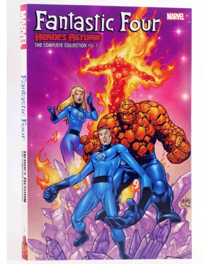 Cubierta de FANTASTIC FOUR HEROES RETURN THE COMPLETE COLLECTION 3. TPB (Vvaa) Marvel 2021. EN INGLÉS