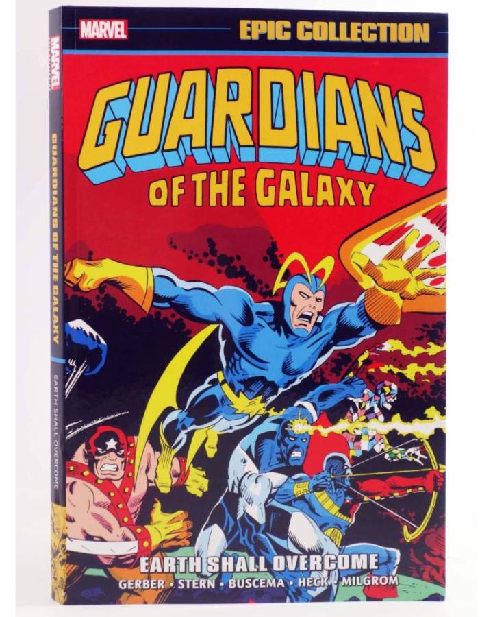 Cubierta de GUARDIANS OF THE GALAXY EPIC COLLECTION 1. EARTH SHALL OVERCOME TPB (Vvaa) Marvel 1900. EN INGLÉS