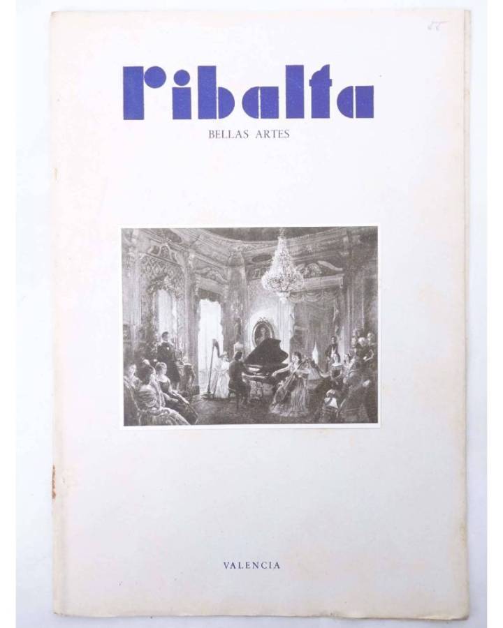 Cubierta de RIBALTA BELLAS ARTES 55. Valencia 1948