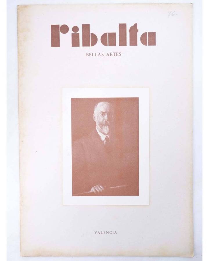 Cubierta de RIBALTA BELLAS ARTES 76. Valencia 1950