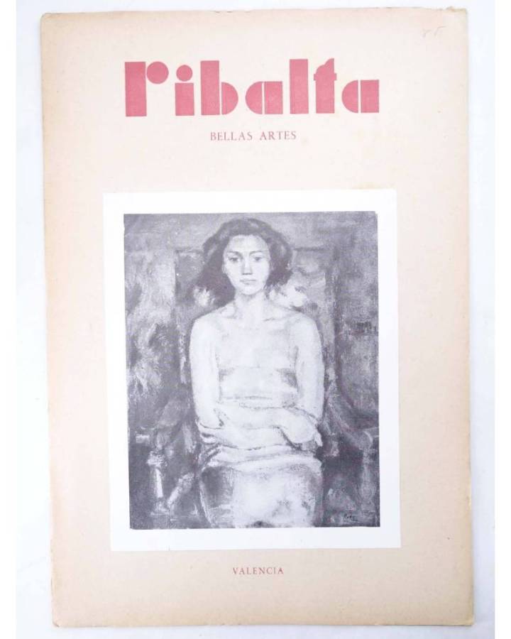 Cubierta de RIBALTA BELLAS ARTES 85. Valencia 1951