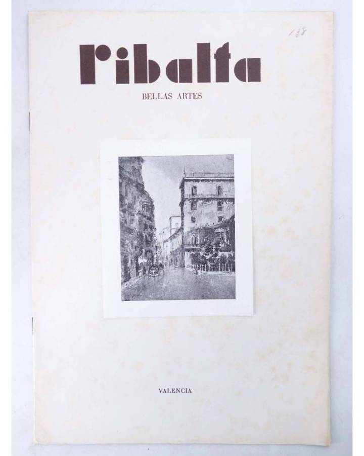 Cubierta de RIBALTA BELLAS ARTES 138. Valencia 1955