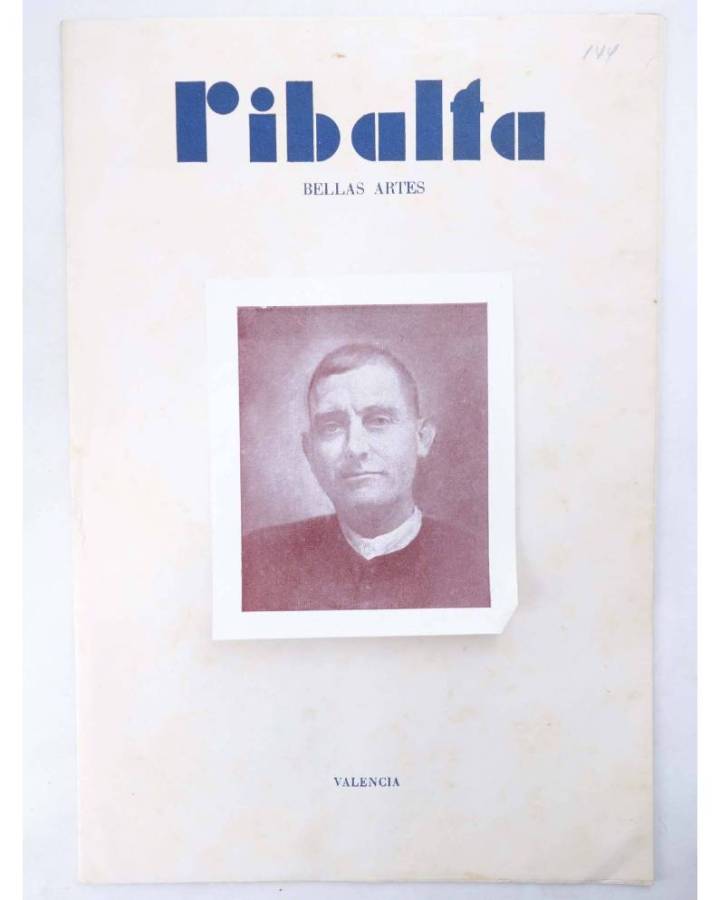 Cubierta de RIBALTA BELLAS ARTES 144. Valencia 1955