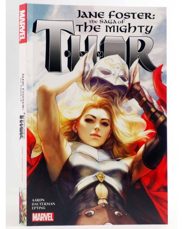 Cubierta de THOR JANE FOSTER THE SAGA OF THE MIGHTY THOR TPB (Jason Aaron / Russell Dauterman / Steve Epting) Marvel 202