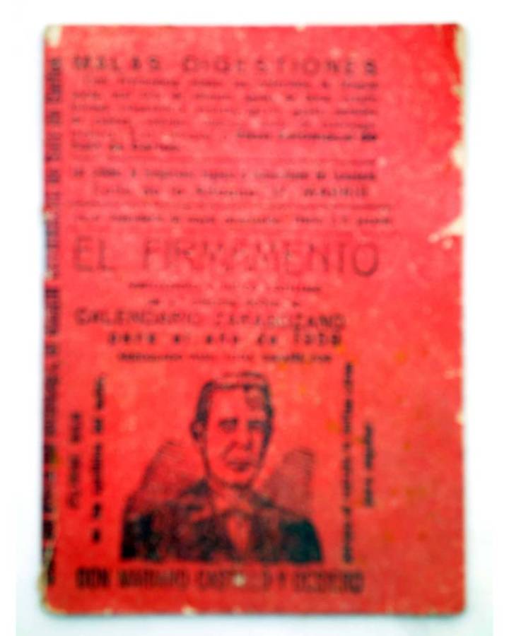 Cubierta de CALENDARIO ZARAGOZANO EL FIRMAMENTO 1959 (Mariano Castillo Y Ocsiero) Zaragozano 1959