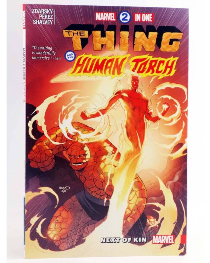 Cubierta de MARVEL TWO-IN-ONE THE THING AND THE HUMAN TORCH 2. NEXT OF KIN TPB (Chip Zdarsky / Declan Shalvey) Marvel 20