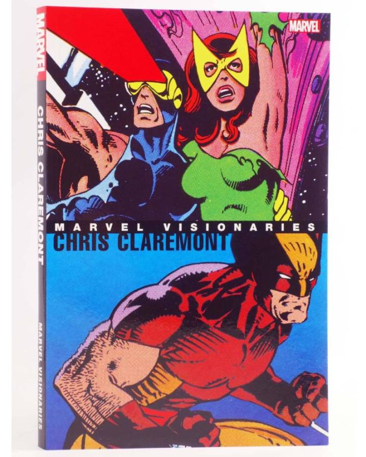 Cubierta de MARVEL VISIONARIES CHRIS CLAREMONT TPB (Chris Claremont) Marvel 2019. EN INGLÉS