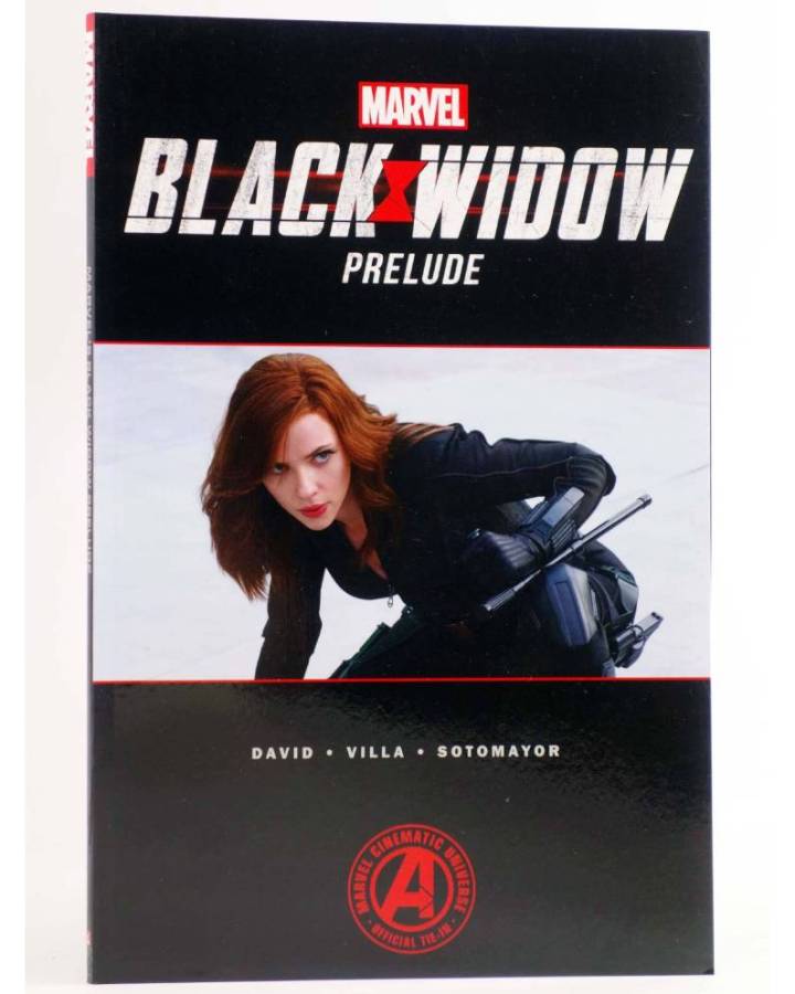 Cubierta de MARVEL'S BLACK WIDOW PRELUDE TPB (Peter David / Carlos Villa) Marvel 2020. EN INGLÉS