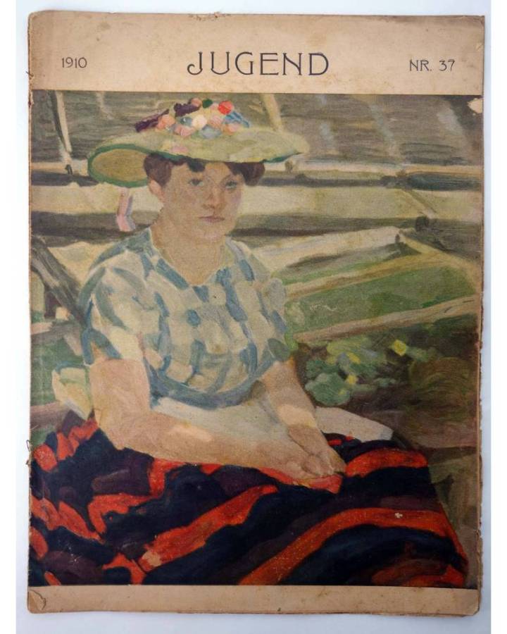 Cubierta de JUGEND 37. REVISTA ALEMANA MODERNISTA. Jugend 1910