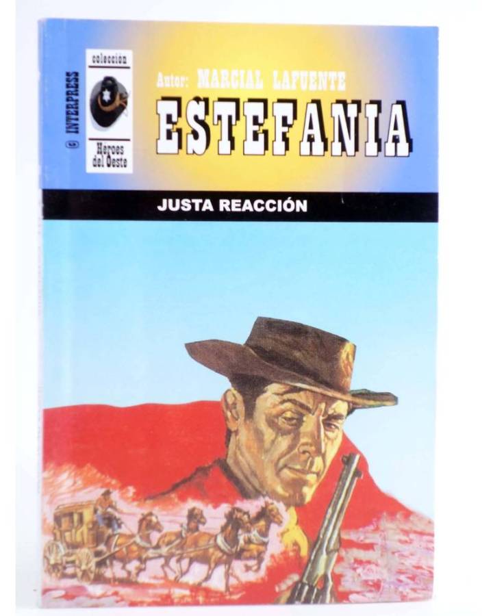 Cubierta de HÉROES DEL OESTE 546. JUSTA REACCIÓN (M.L. Estefanía) Interpress 2009