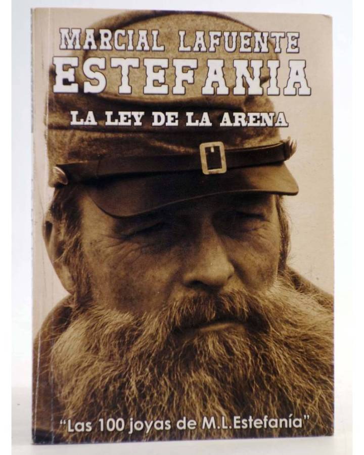 Cubierta de LAS 100 JOYAS DE M.L. ESTEFANÍA. SERIE SHERIFF 269. LA LEY DE LA ARENA (M.L. Estefanía) Debuks 2016