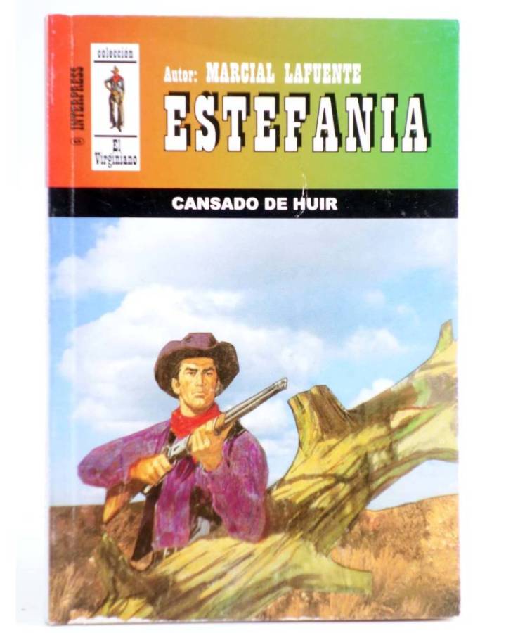 Cubierta de EL VIRGINIANO 544. CANSADO DE HUIR (M.L. Estefanía) Interpress 2009