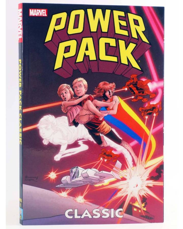 Cubierta de POWER PACK CLASSIC 1. TPB (Louise Simonson / June Brigman) Marvel 2018. EN INGLÉS