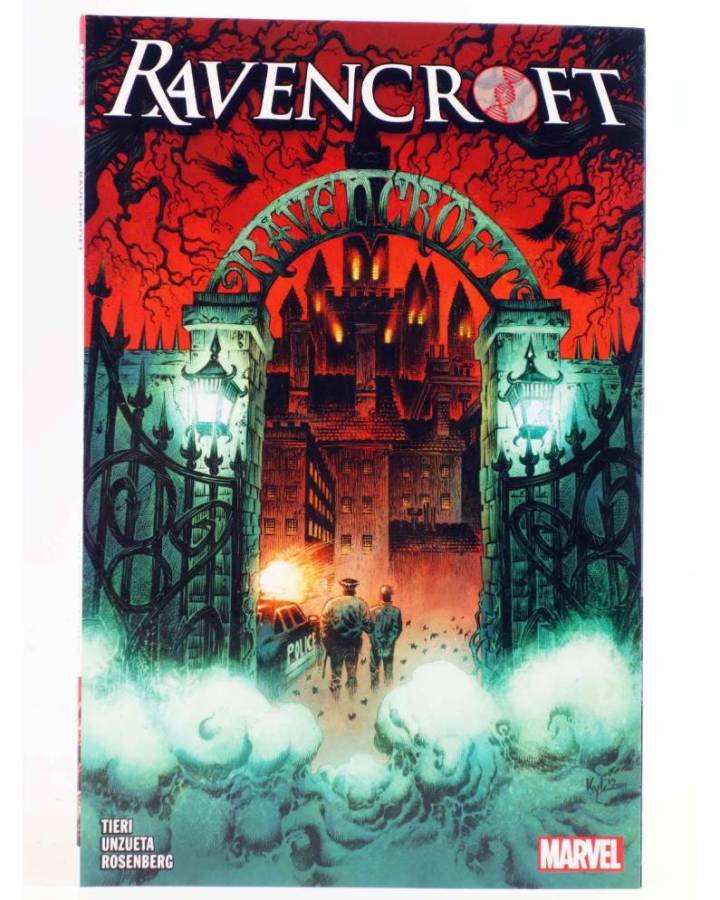 Cubierta de RAVENCROFT TPB (Frank Tieri / Angel Unzueta) Marvel 2020. EN INGLÉS