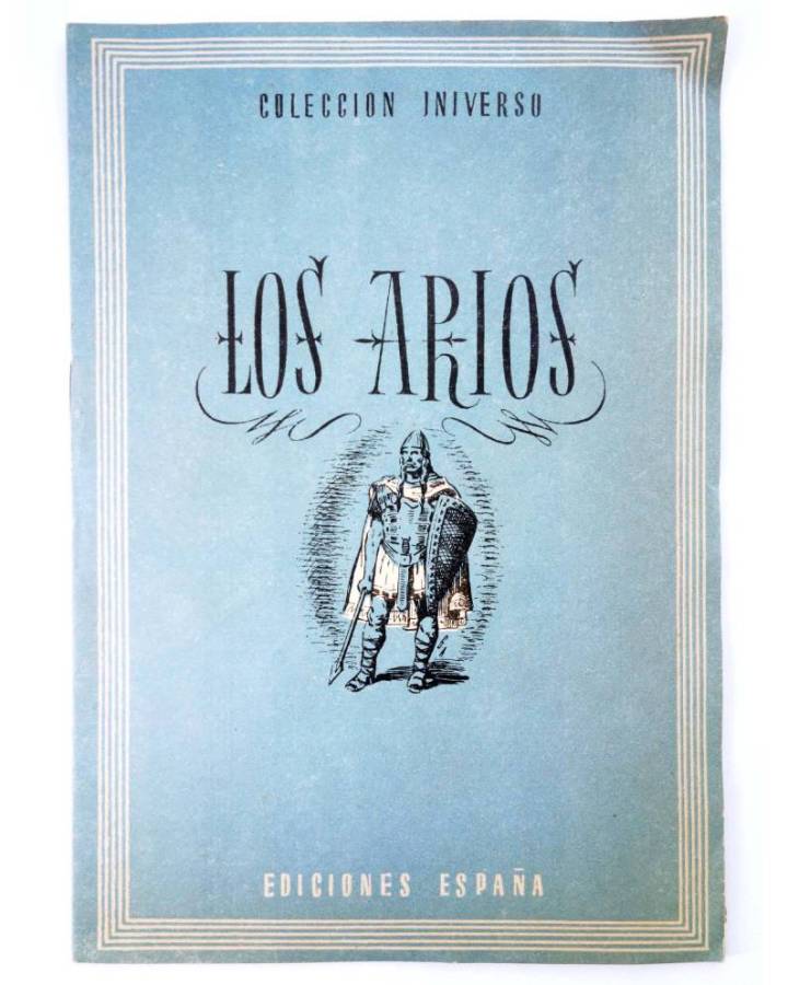 Cubierta de COL UNIVERSO VOL. III: LOS PAÍSES EXÓTICOS 1. LOS ARIOS. España Circa 1950