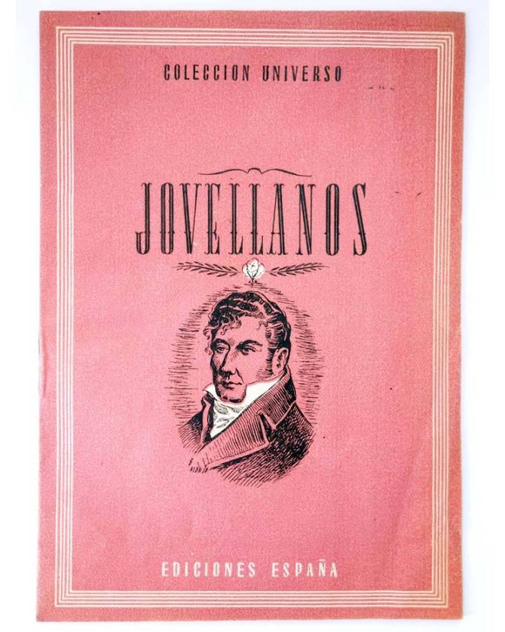 Cubierta de COL UNIVERSO VOL. XI: CONDUCTORES DE PUEBLOS 8. JOVELLANOS. España Circa 1950