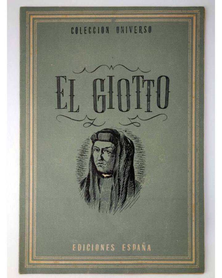 Cubierta de COL UNIVERSO VOL. XVIII: GRANDES ARTISTAS 20. EL GIOTTO. España Circa 1950