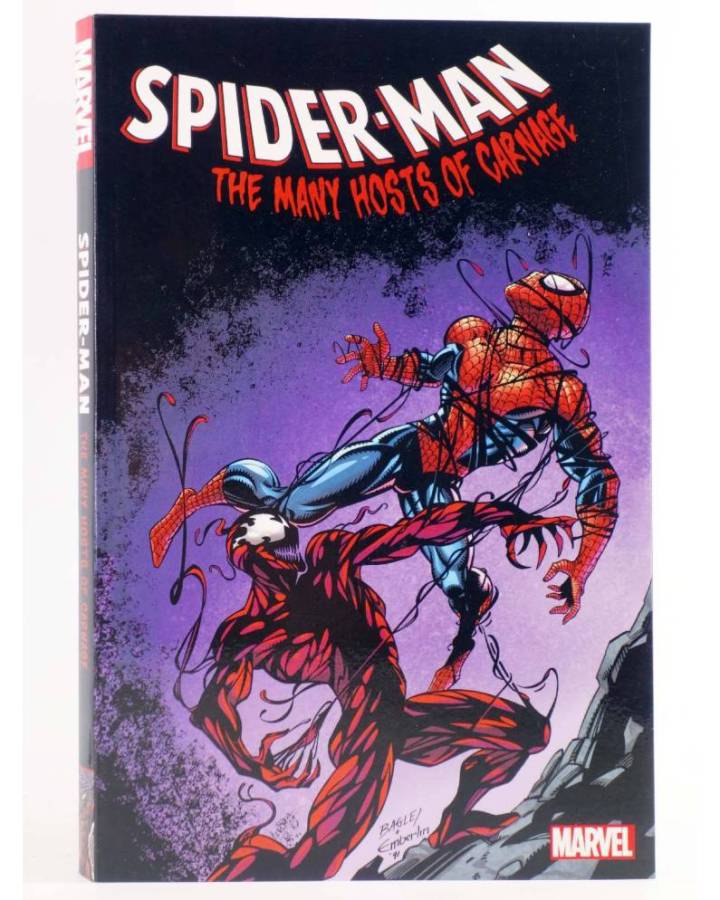 Cubierta de SPIDERMAN THE MANY HOSTS OF CARNAGE TPB (Vvaa) Marvel 2019. EN INGLÉS