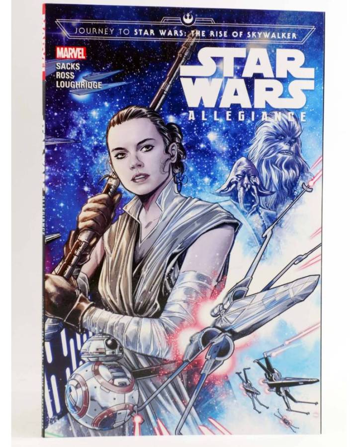 Cubierta de JOURNEY TO STAR WARS THE RISE OF SKYWALKER STAR WARS ALLEGIANCE TPB (Ethan Sacks / Luke Ross) Marvel 2019. E