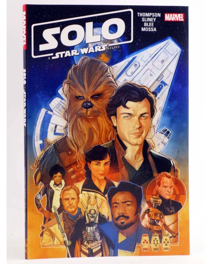 Cubierta de STAR WARS SOLO A STAR WARS STORY TPB (Robbie Thompson / Will Sliney) Marvel 2019. EN INGLÉS