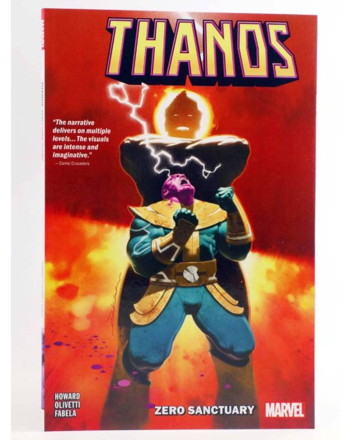 Cubierta de THANOS ZERO SANCTUARY TPB (Tini Howard / Ariel Olivetti) Marvel 2019. EN INGLÉS