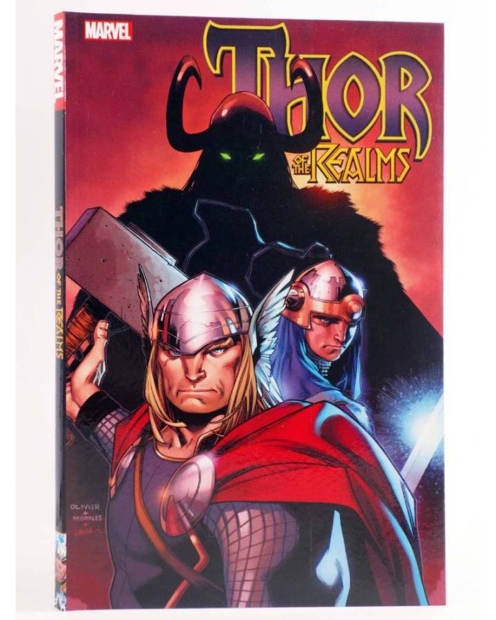 Cubierta de THOR OF THE REALMS TPB (Vvaa) Marvel 2019. EN INGLÉS