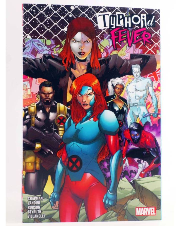 Cubierta de TYPHOID FEVER TPB (Clay Mcleod Chapman / Stefano Landini) Marvel 2019. EN INGLÉS