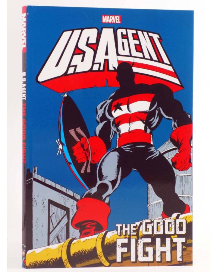 Cubierta de US AGENT THE GOOD FIGHT TPB (Jerry Ordway / Mark Gruenwald) Marvel 2020. EN INGLÉS