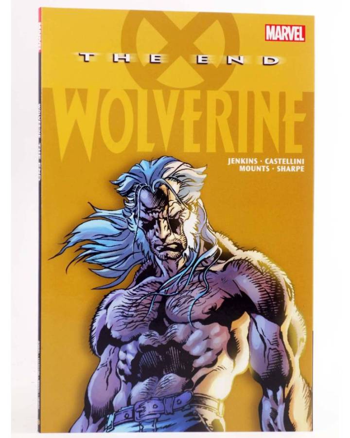 Cubierta de WOLVERINE THE END TPB (Paul Jenkins / Claudio Castellini) Marvel 2020. EN INGLÉS